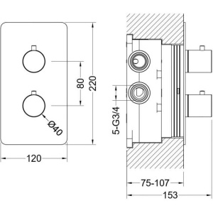 Смеситель для ванны Aquatek Европа AQ1393MB черный