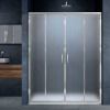 Душевая дверь в нишу Vincea Alpha VDS-3AL2160MT 160 см, стекло текстурное, хром