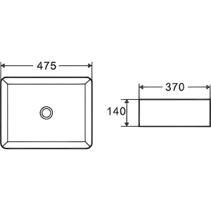 Раковина D&K Berlin, 48