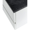Тумба с раковиной Cezares Molveno 46 100 bianco ghiaccio, со столешницей