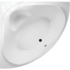 Акриловая ванна Vagnerplast Athena 150x150 см, угловая, с каркасом, четверть круга