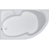 Акриловая ванна 1MarKa Diana L 170x105 см, угловая, с каркасом, асимметричная