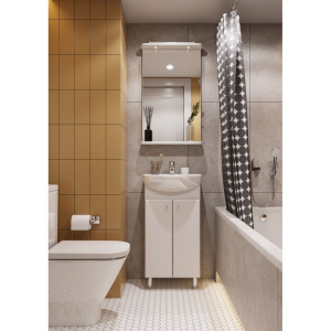 Купить Тумба с раковиной AQUATON Мира Н 45 в Москве с доставкой Тумба с раковиной AQUATON Мира Н 45