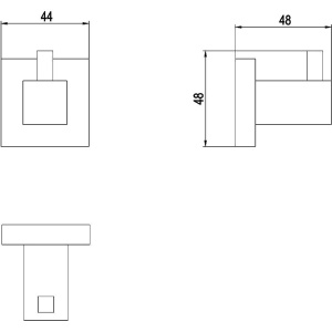 Крючок Timo Selene 17011/17