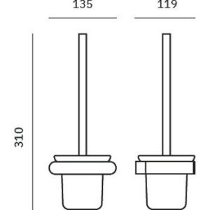 Ершик Nofer Verona 16877.N черный