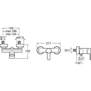 Смеситель для душа Roca L20 5A2109C0M