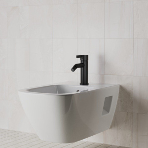 Смеситель для биде Paini Brera 74PZ304 черный брашированный