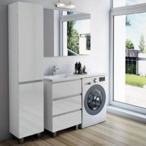 Тумба с раковиной Эстет Dallas Luxe 120, напольная, 3 ящика L