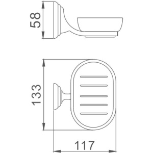 Мыльница Haiba HB15 02