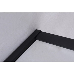 Душевой уголок Niagara Nova NG-6888-08 BLACK 80x80, профиль черный, стекло прозрачное