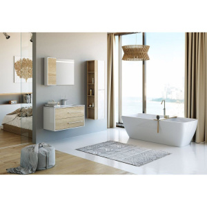 Тумба с раковиной Aqwella 5 stars Miami 90 R