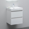 Тумба с раковиной Aquanet Вега 50 подвесная