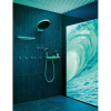 Шланговое подключение Hansgrohe Rainfinity Porter 500 26843700 с полкой и держателем