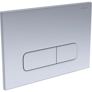 Кнопка смыва Акватек KDI-0000014 матовая, хром