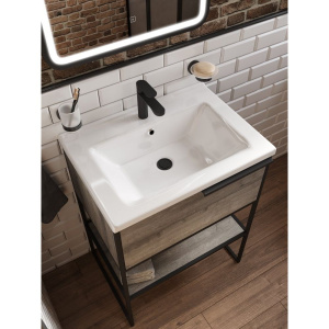 Смеситель для раковины DIWO Орёл ORL-04b черный