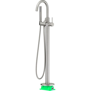 Напольный смеситель для ванны с душем Timo Saona 2310/18Y-CR С ВНУТРЕННЕЙ ЧАСТЬЮ, черное золото