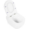 Унитаз подвесной Cezares Stylus CZR-6601-TH-TOR с крышкой-сиденьем CZR-870-SC с микролифтом