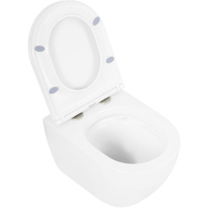 Унитаз подвесной Cezares Stylus CZR-6601-TH-TOR с крышкой-сиденьем CZR-870-SC с микролифтом