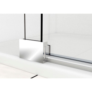 Душевая дверь в нишу Vincea Extra VDP-1E1112CL 110/120 см, стекло прозрачное, хром