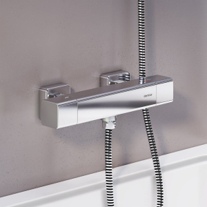 Купить Термостатический смеситель Damixa Gala 536000000 для душа, хром в Москве с доставкой Термостатический смеситель Damixa Gala 536000000 для душа, хром