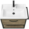 Тумба с раковиной AQUATON Лофт Фабрик 65 дуб кантри