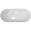 Ванна из искусственного камня STWORKI Берген 180x80 см, отдельностоящая, овальная