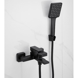 Смеситель для ванны с душем BELZ B60613-7 черный