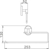 Полотенцедержатель Haiba HB19 03-2