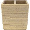Стакан Ridder Brick 22150211 для зубных щеток, бежевый