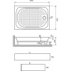 Поддон для душа RGW Lux TN 16180280-21