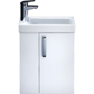 Купить Тумба с раковиной IDDIS Torr 40 L подвесная, белая в Москве с доставкой Тумба с раковиной IDDIS Torr 40 L подвесная, белая