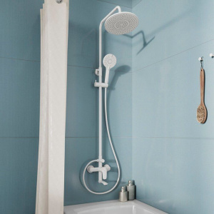 Душевая стойка Milardo Rora RORWT4FM06 белая