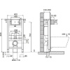 Система инсталляции для унитазов OLI Expert plus 721703
