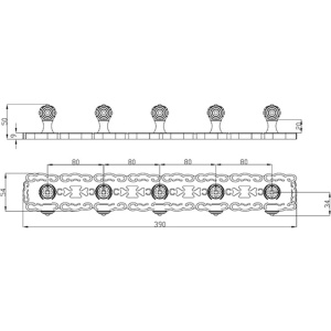 Купить Крючок Zorg Antic AZR 18 BR в Москве с доставкой Крючок Zorg Antic AZR 18 BR