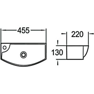 Рукомойник SantiLine SL-2013R