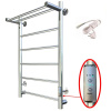 Полотенцесушитель электрический Тругор Аспект ПЭК СП1П 80x50, с полкой