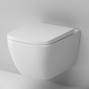 Унитаз подвесной AM.PM Gem C901701SC безободковый, с микролифтом