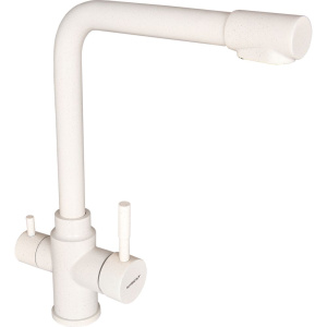 Смеситель для кухни Wisent W4355-3-18 белый