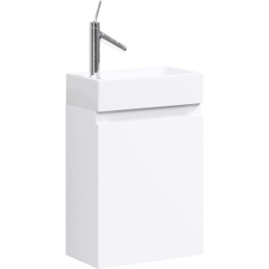 Тумба с раковиной Aqwella Leon MP 40 белая