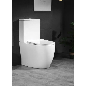 Купить Унитаз-компакт Ceruttispa Ortler CT9867 безободковый, с микролифтом, белый в Москве с доставкой Унитаз-компакт Ceruttispa Ortler CT9867 безободковый, с микролифтом, белый