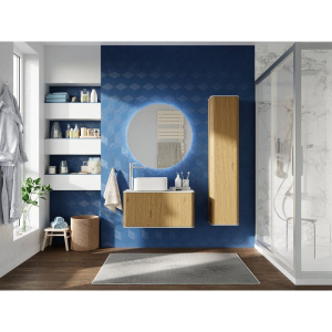 Купить Мебель для ванной STWORKI Ноттвиль 80 дуб верона, с отверстием под смеситель, в стиле лофт (комплект, гарнитур) в Москве с доставкой Мебель для ванной STWORKI Ноттвиль 80 дуб верона, с отверстием под смеситель, в стиле лофт (комплект, гарнитур)