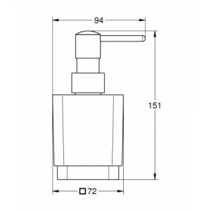 Дозатор для жидкого мыла Grohe 40805000 хром