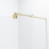 Душевая перегородка Niagara Nova NG-641-90 GOLD 90x195 профиль золото, стекло прозрачное