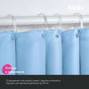 Штора для ванной IDDIS Base BL06P24i11 240х200, голубая