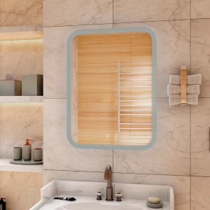 Зеркало CONTINENT Glamour 50х70 с подсветкой