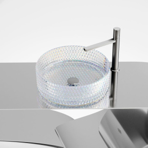 Купить Раковина Ceramicanova Cristal CN6059 неон в Москве с доставкой Раковина Ceramicanova Cristal CN6059 неон