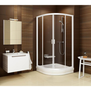 Душевой уголок Ravak Blix BLCP4-90 Transparent, профиль белый