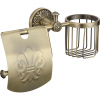 Держатель туалетной бумаги Savol 58 c S-L05851C бронза, с держателем освежителя воздуха Держатель туалетной бумаги Savol 58 c S-L05851C бронза, с держателем освежителя воздуха