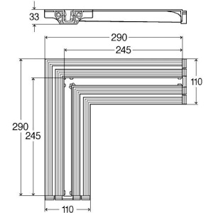 Угловой соединительный элемент Viega Advantix Vario 708924