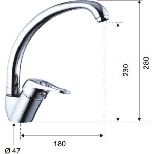 Смеситель для кухни Remer Kiss K42